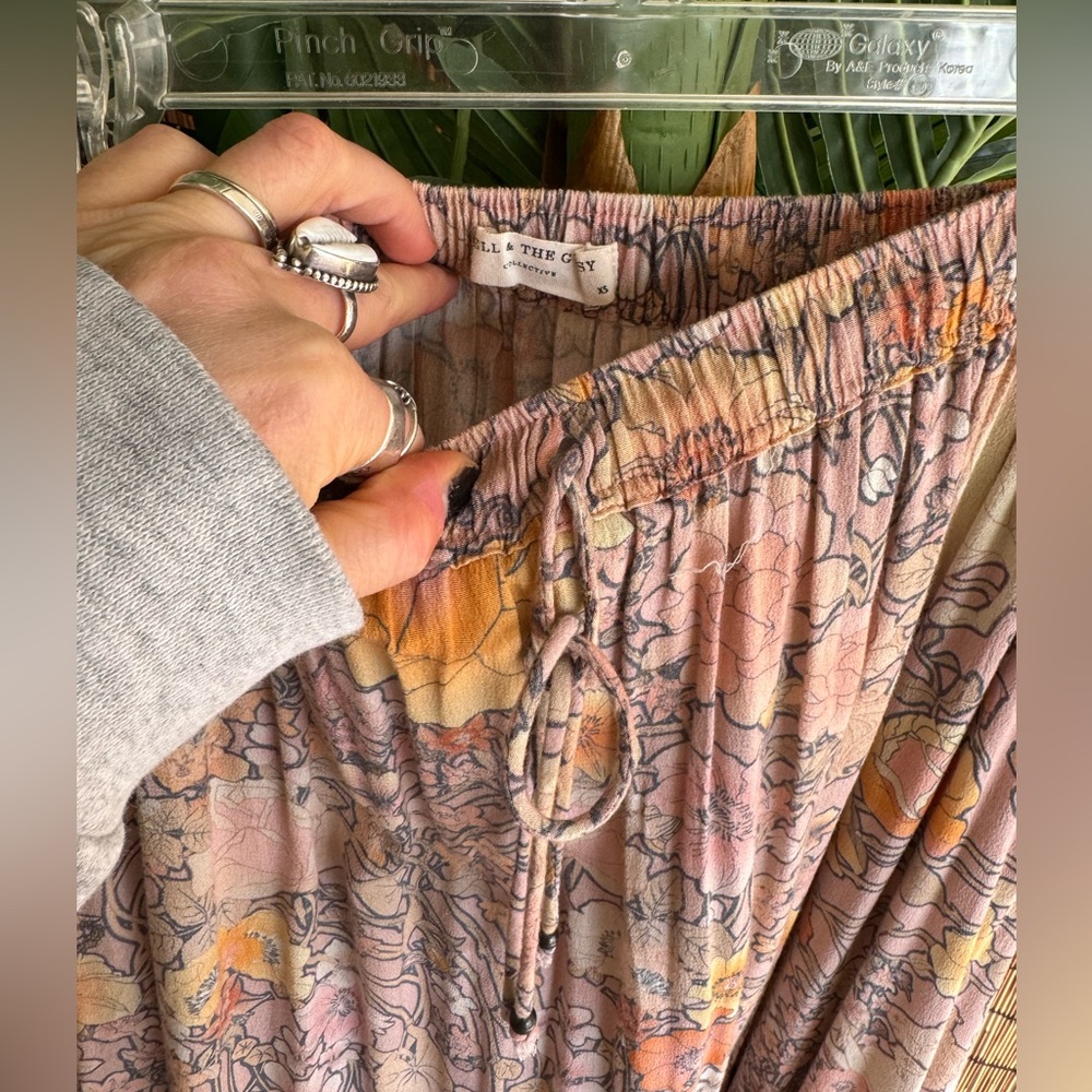 Spell and the Gypsy Amethyst Pink Floral Maxi Skirt - Picture 3 of 5